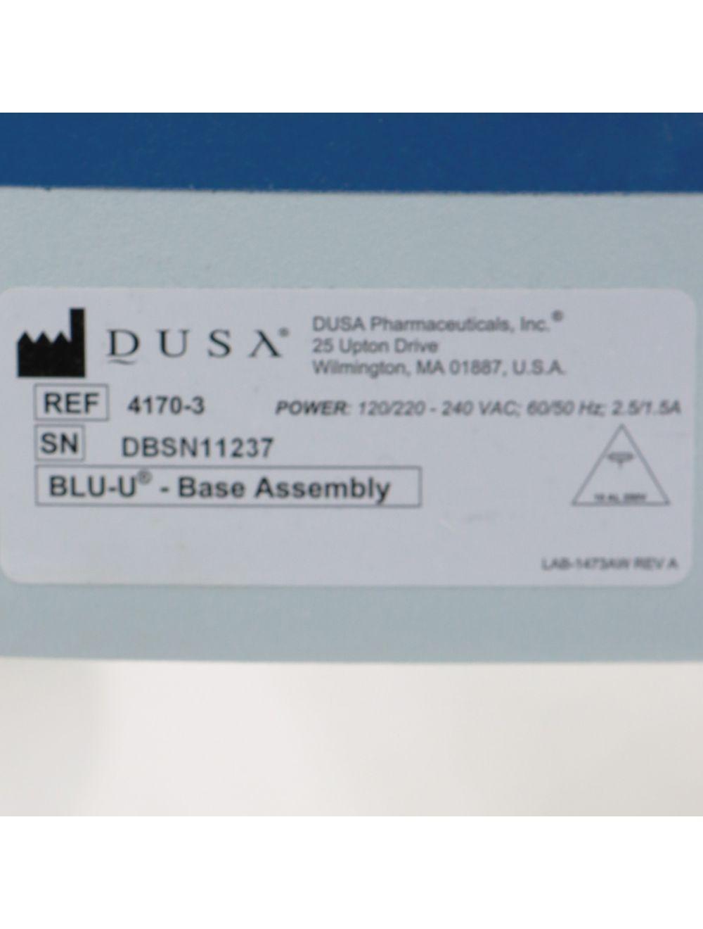 Dusa Blu-U Photodynamic Light Skin Treatment Therapy Phototherapy 4170-1