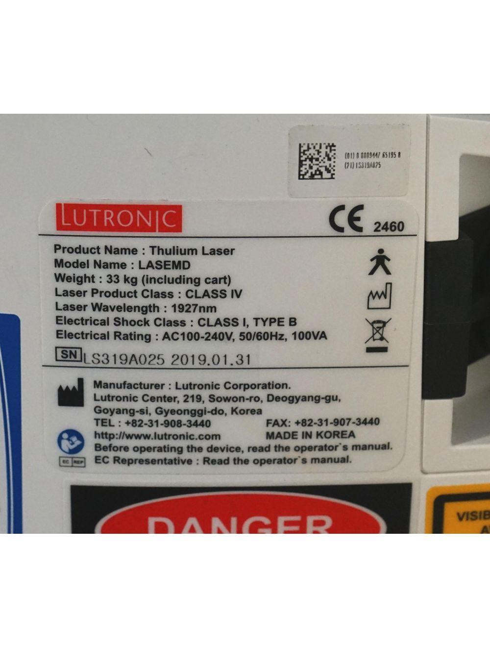 2019 Lutronic LaseMD Pro Fractional Resurfacing Skin Wrinkles Acne Laser System