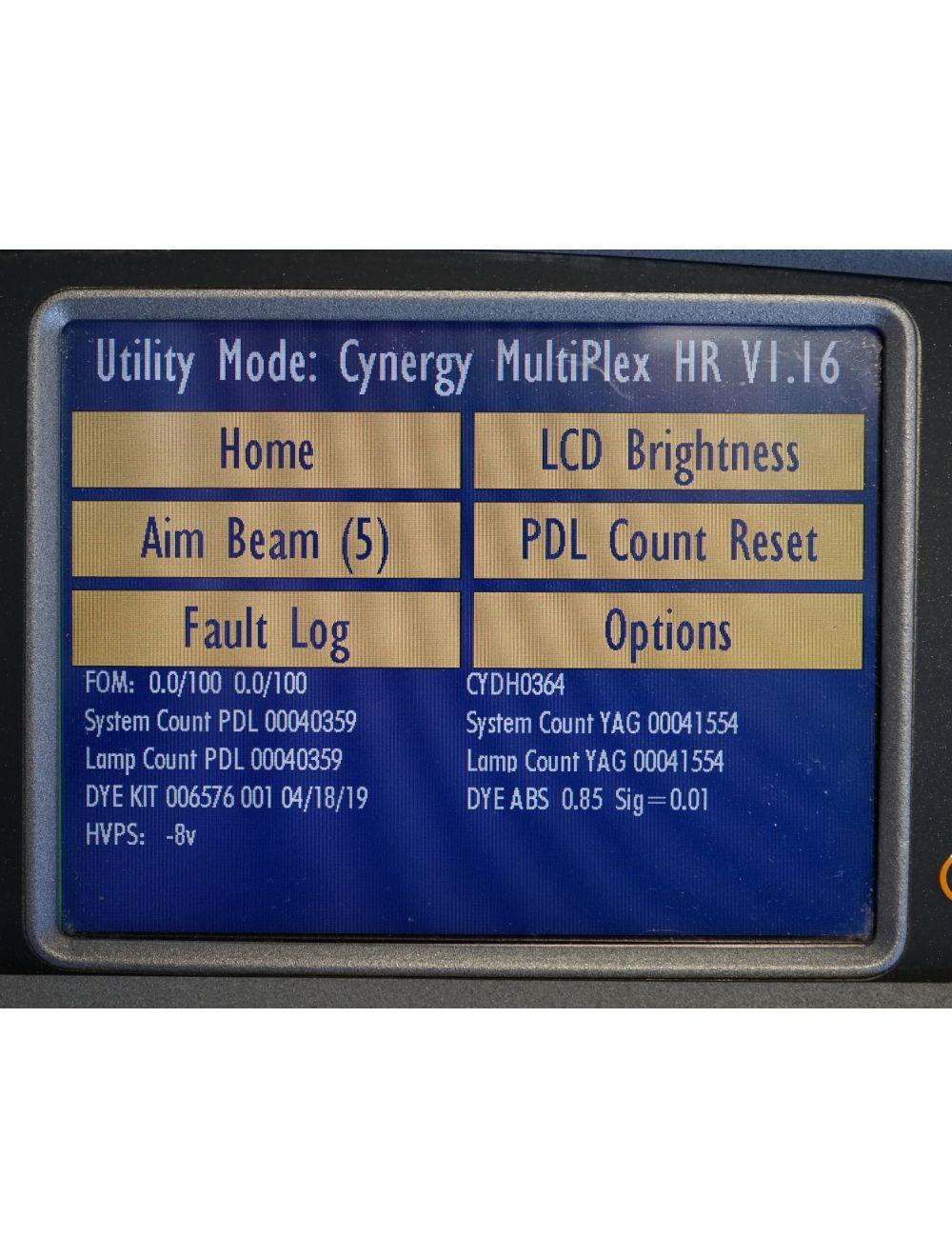 2008 Cynosure Cynergy MPX Laser Nd YAG 585 1064 nm Pulsed Dye Vascular Lesions