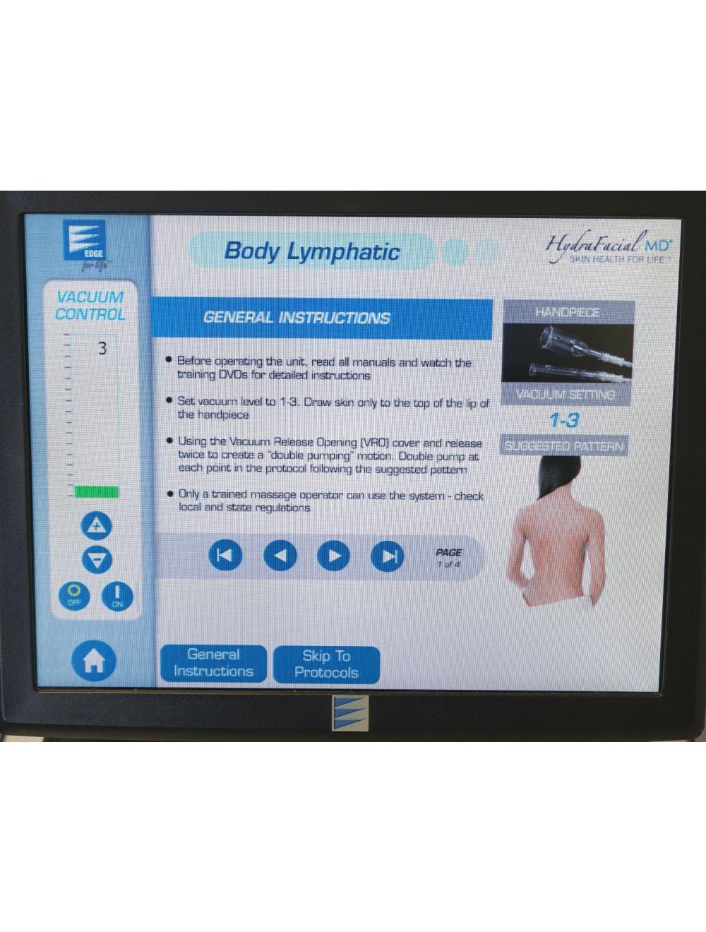 2014 Edge Systems Hydrafacial Skin Treatment Exfoliate Hydrate Hydradermabrasion