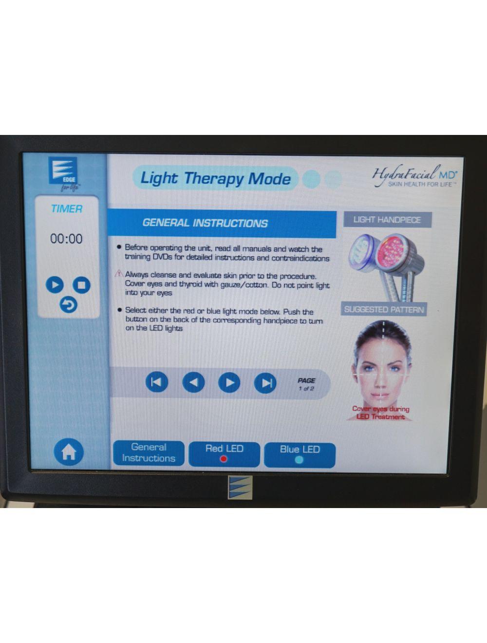 2014 Edge Systems Hydrafacial Skin Treatment Exfoliate Hydrate Hydradermabrasion
