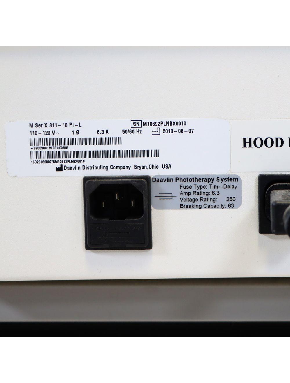 Daavlin M Series Phototherapy Light Therapy Hands &amp; Feet Duo Light-Boxes Eczema