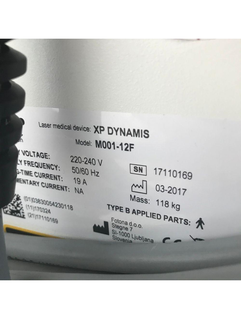 2017 Fotona XP Dynamis 80W Watt Nd:YAG Skin Resurfacing Laser System M001-12F