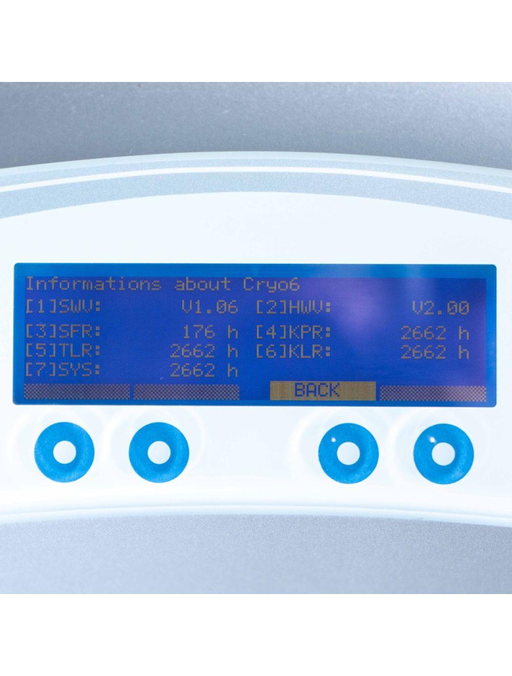 Zimmer Cryo 6 Patient Skin Cooling Air Chiller Cryo Therapy System -30ºC