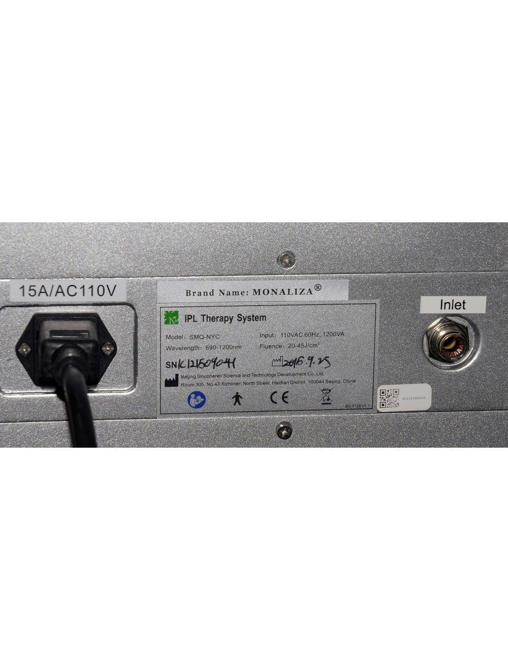 2015 Sincoheren Monaliza IPL Laser System Hair Removal Skin Rejuvenation - SR HR