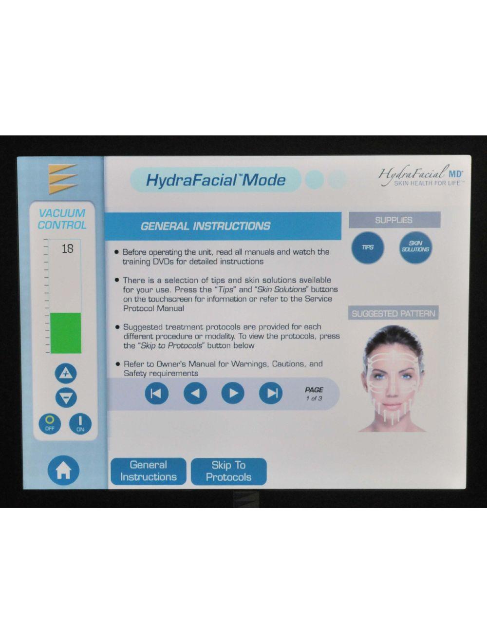 Edge Systems 2014 Hydrafacial Dermabrasion HydroFacial Skin Therapy Hydra Facial