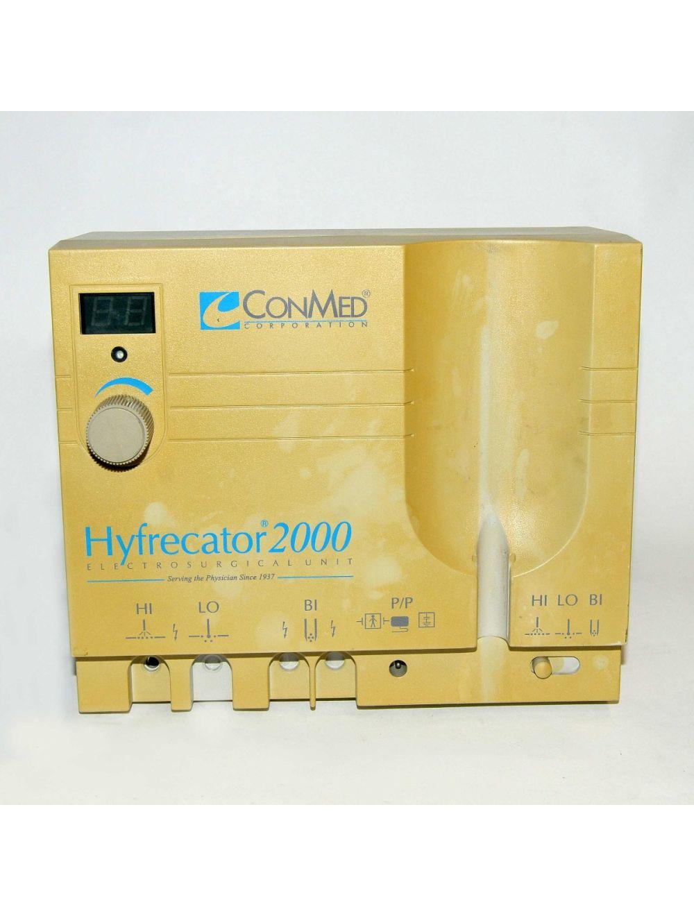 ConMed Hyfrecator 2000 Electrosurgical Generator Tissue Therapy 7-900-115