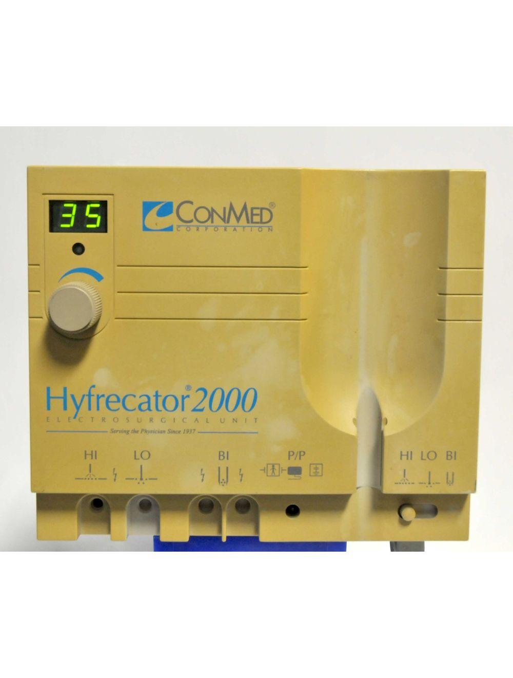 ConMed Hyfrecator 2000 Electrosurgical Generator Tissue Therapy 7-900-115