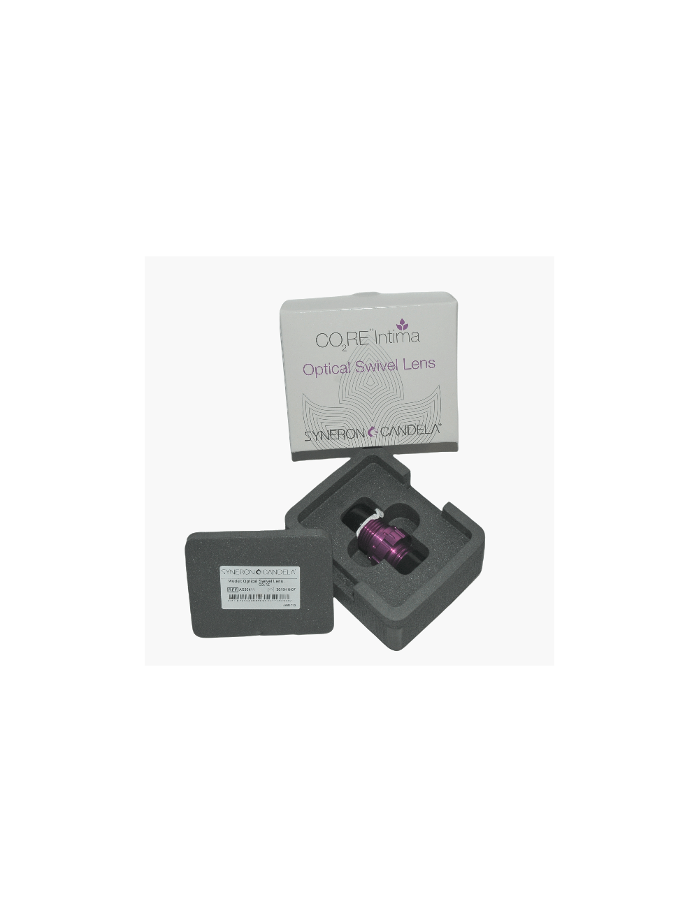 Syneron Candela CO2RE Intima Laser Optical Swivel Lens Purple AS90411 CORE2 F127