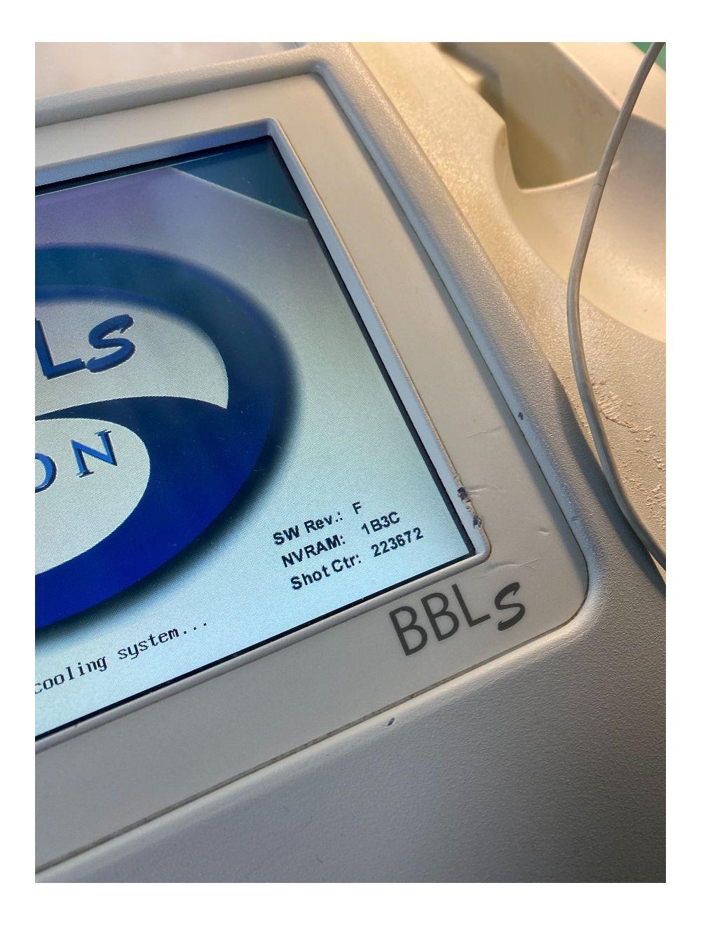 2007 Sciton BBLs Laser Broad Band Light Pigment HR Vascular BBL IPL LOW SHOTS