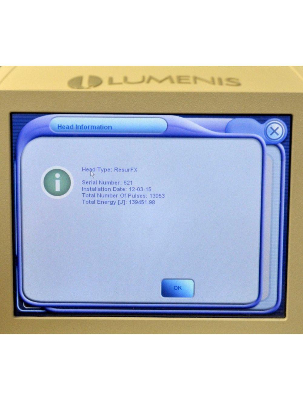 Lumenis M22 ResurFX 1565nm Laser Module Non Ablative Skin Resurfacing 13953 Shot