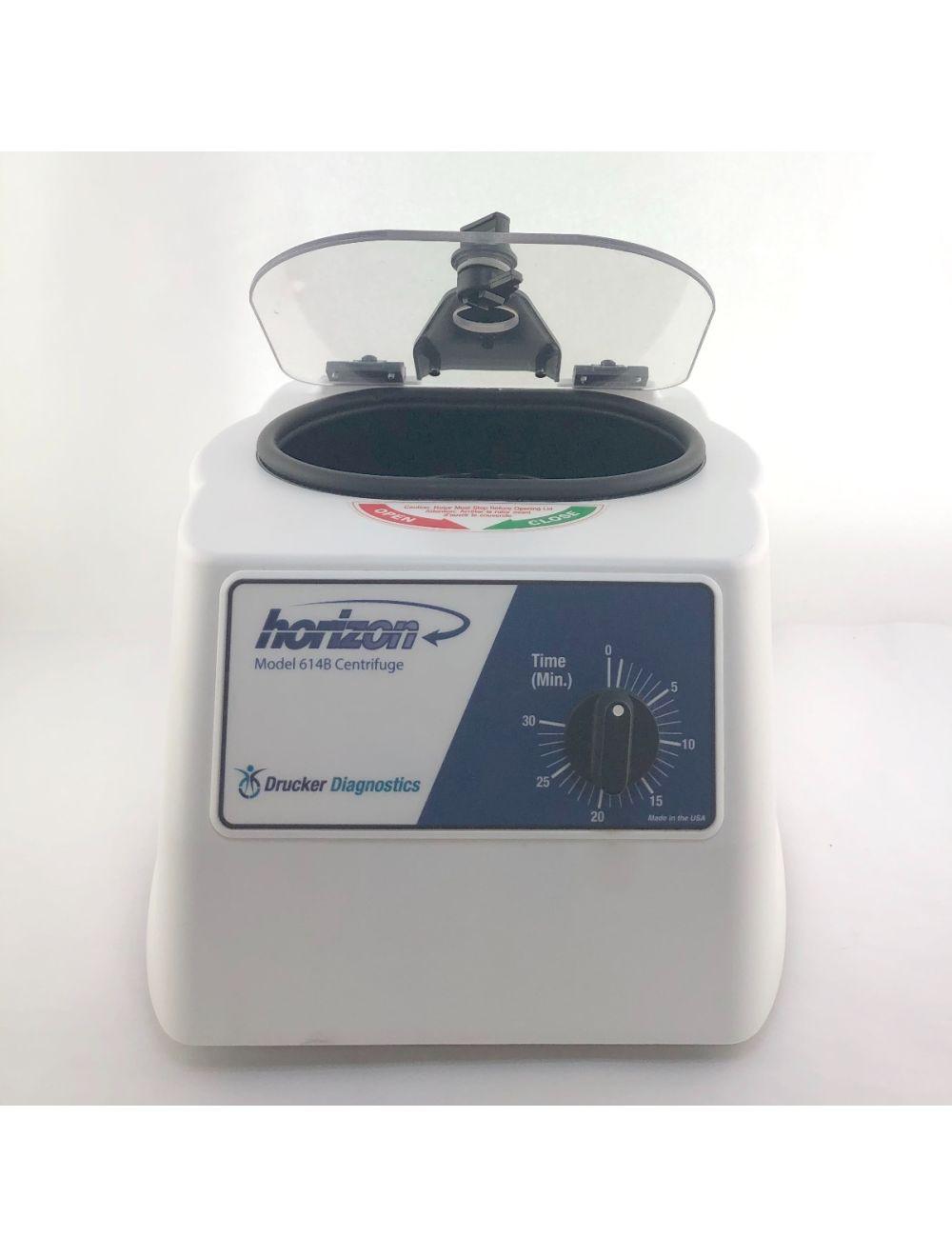 Drucker Diagnostics Horizon 614B Fixed Angle Single Speed Centrifuge 3184RPM