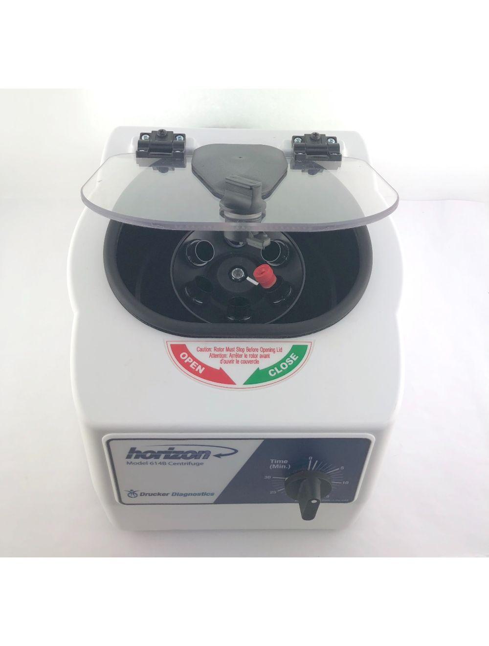 Drucker Diagnostics Horizon 614B Fixed Angle Single Speed Centrifuge 3184RPM