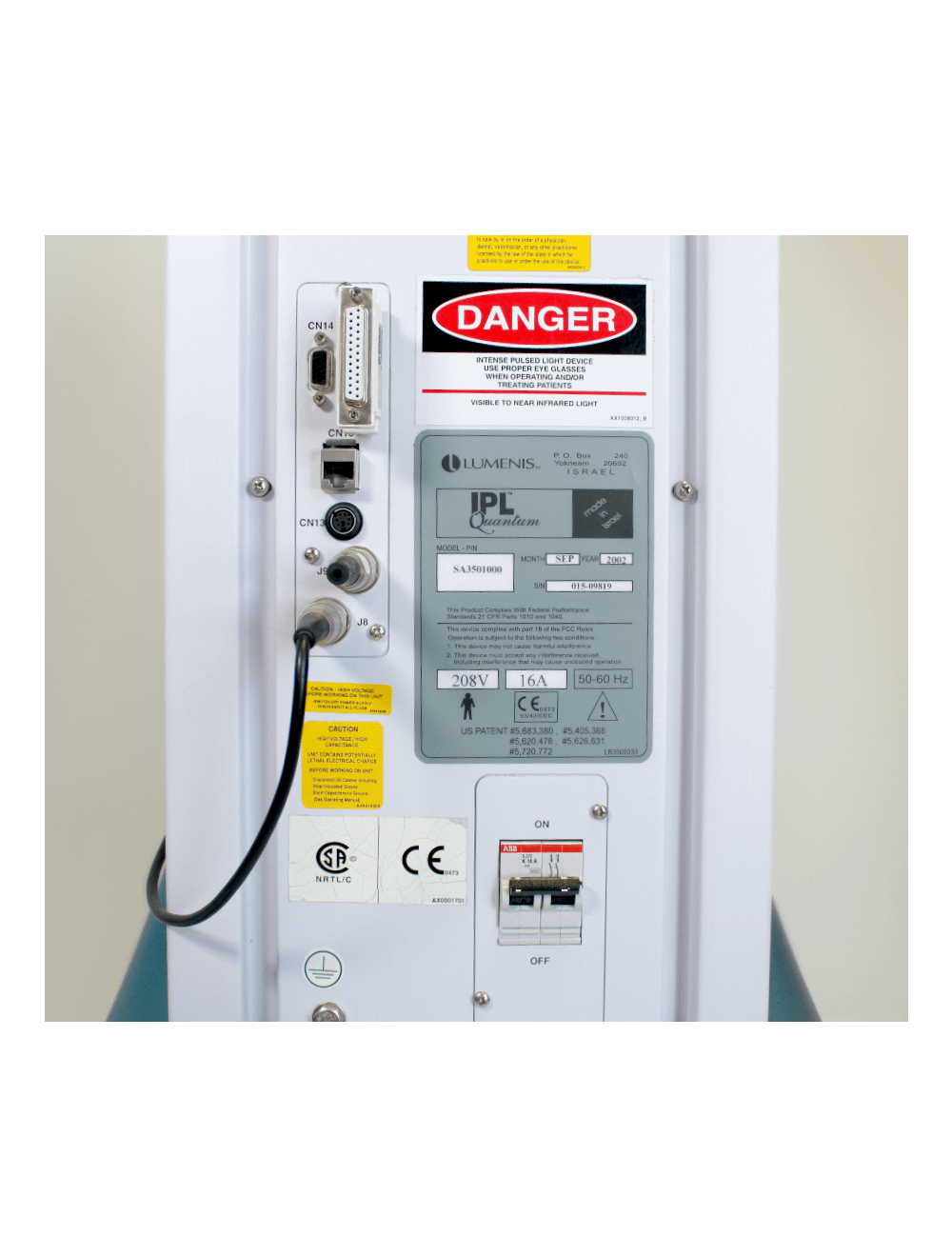 Lumenis IPL Quantum 2 Handpieces SR 560 HR 695 Hair Removal Skin Rejuvenation