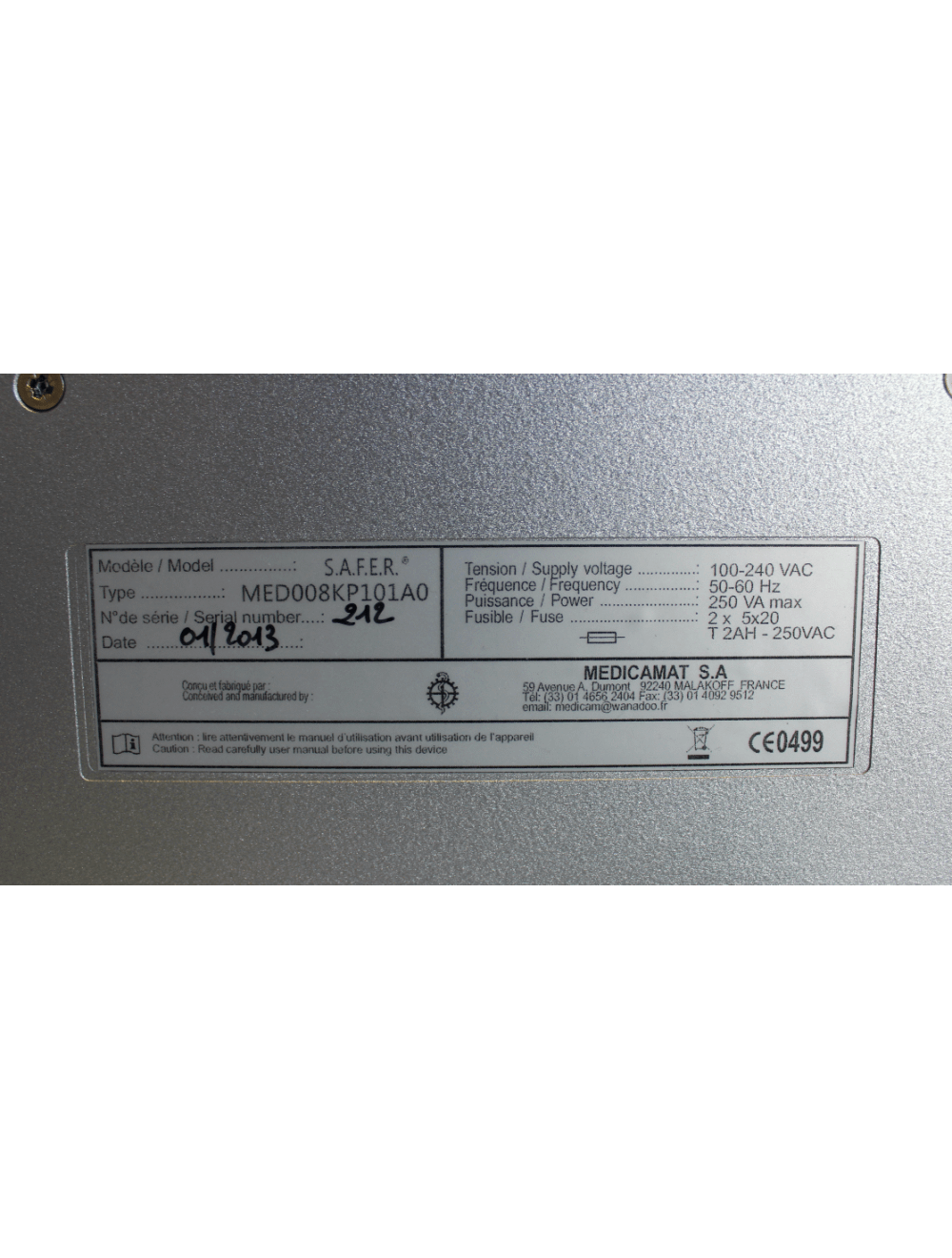 2013 NeoGraft Medicamat SA FUE Automated Hair Restoration System - Punch Hair Matic