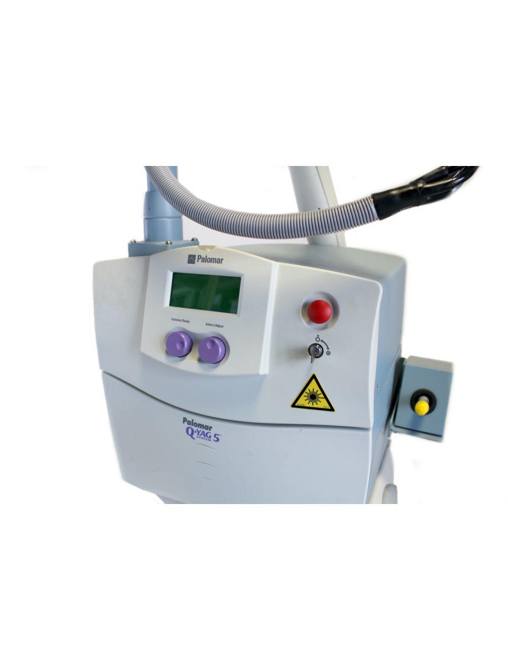 2011 Palomar QYAG5 Q Switch Nd YAG 532 1064 Tattoo Pigmented Lesion Laser YAG 5