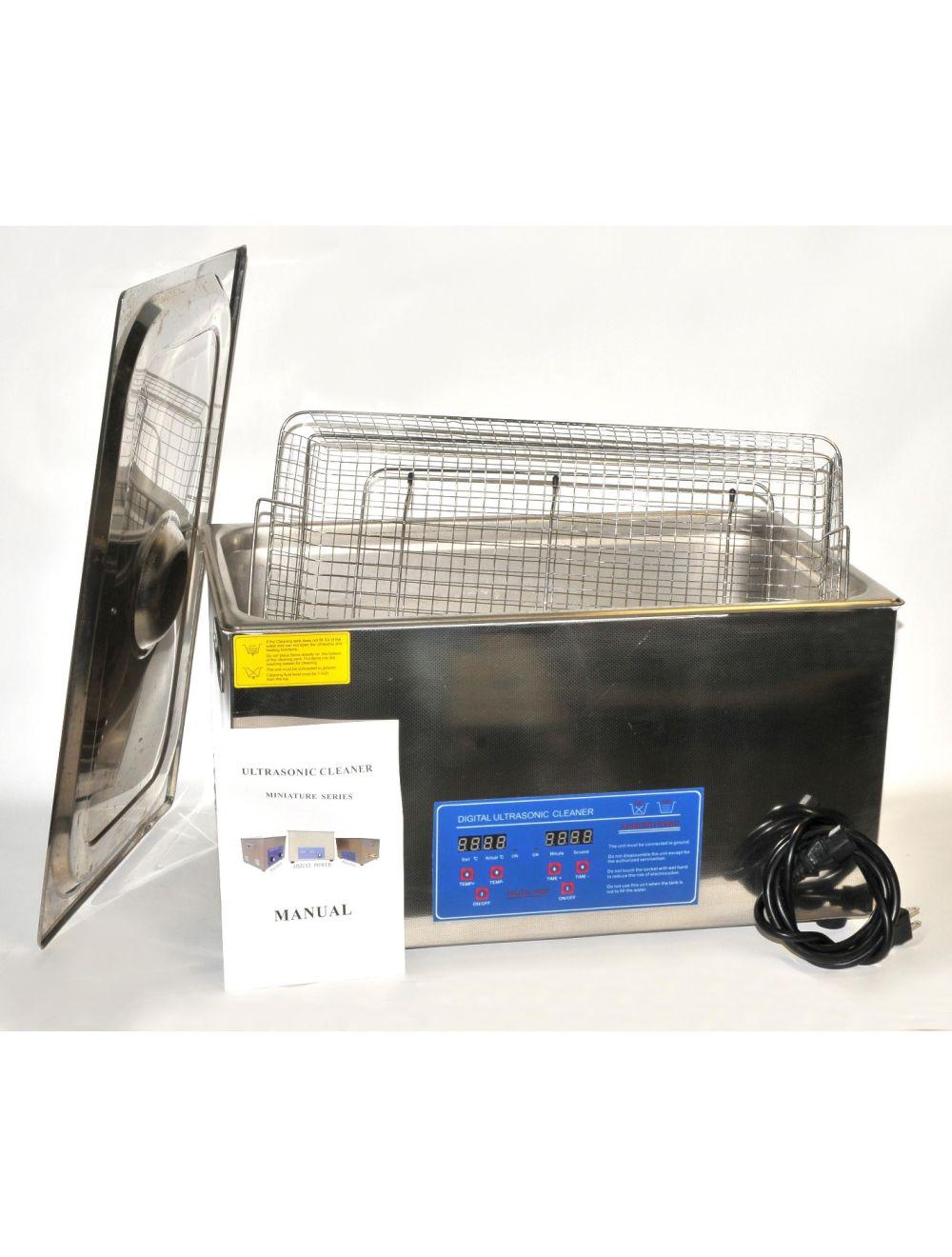 Ultrasonic Cleaner JPS-80A Digital Control LCD Stainless Steel Medical Dental