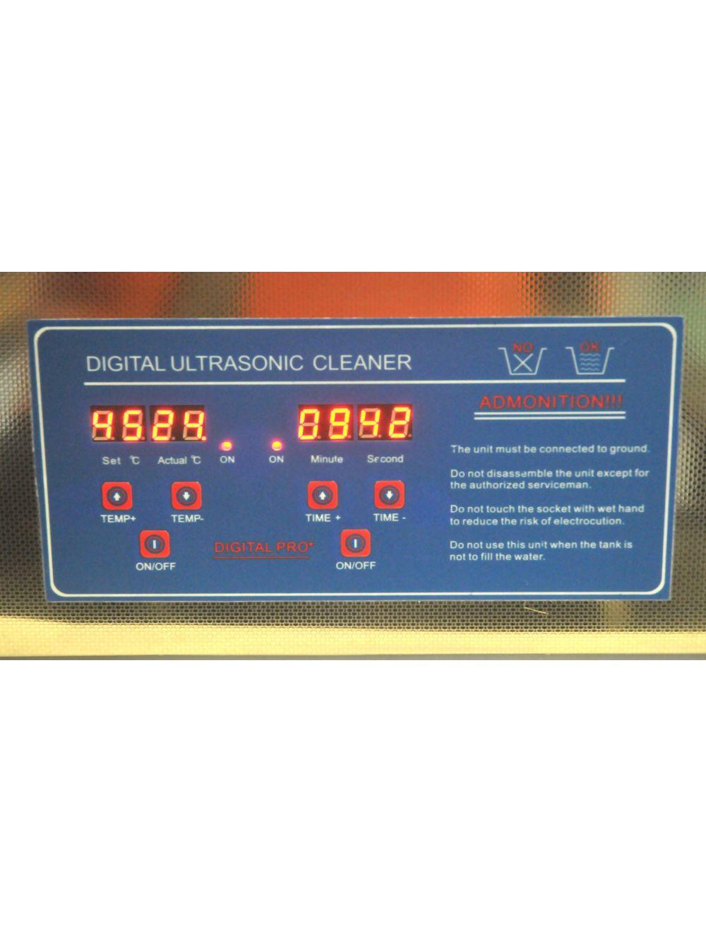 Ultrasonic Cleaner JPS-80A Digital Control LCD Stainless Steel Medical Dental