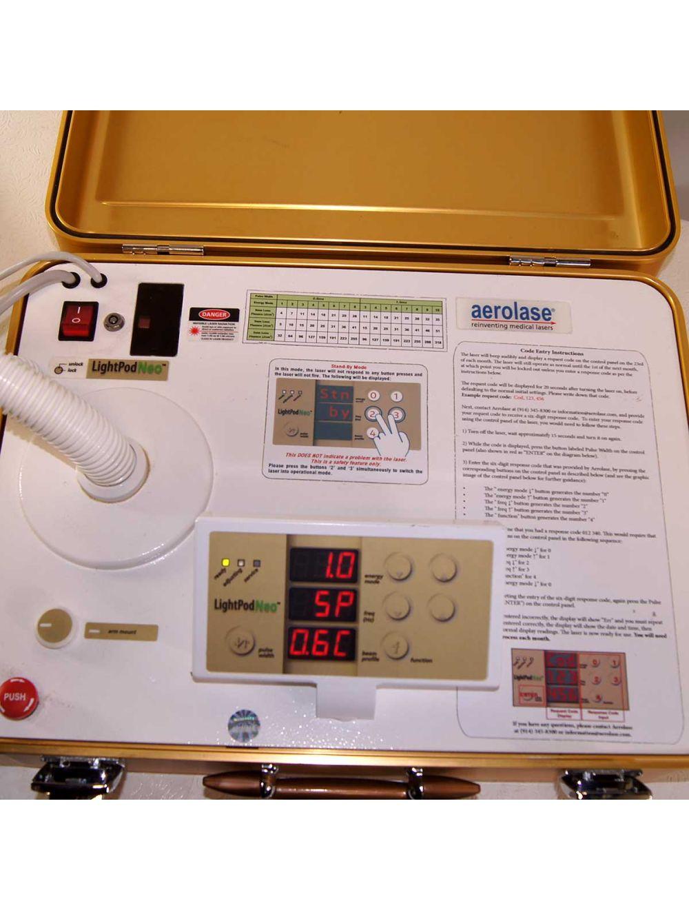 2016 Aerolase LightPod Neo MicroPulse 1064-XT Laser Hair Removal System 1064nm