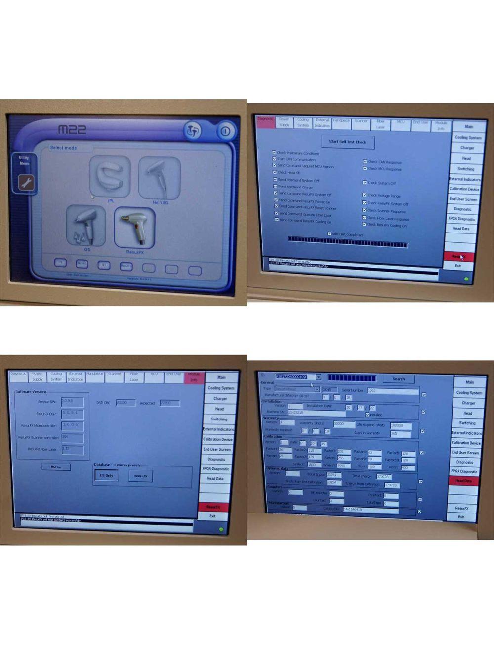 Lumenis M22 ResurFX 1565nm Laser Module Non-Ablative Skin Resurfacing Scanner