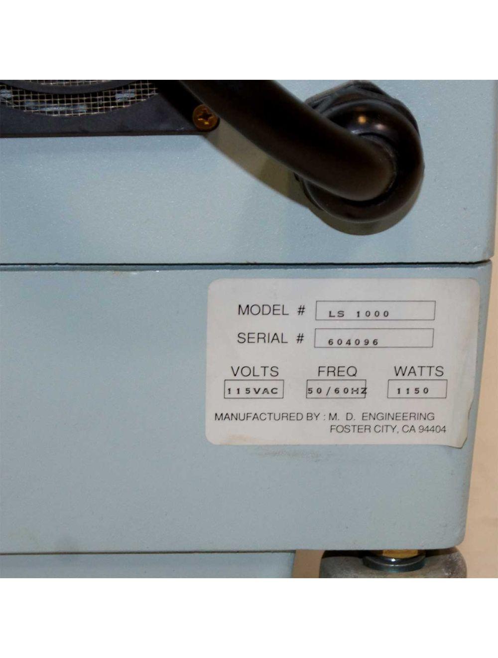 MD Engineering Power Aspirator LS1000 Suction Vacuum Pump System