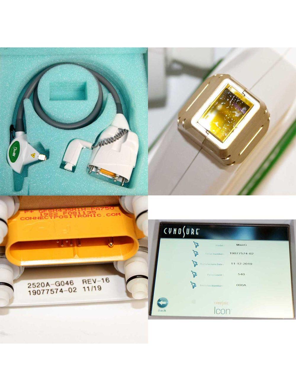 2019 Cynosure Icon IPL Laser System with 5 Handpieces 1540 MaxG MaxR 1064+ MaxYs