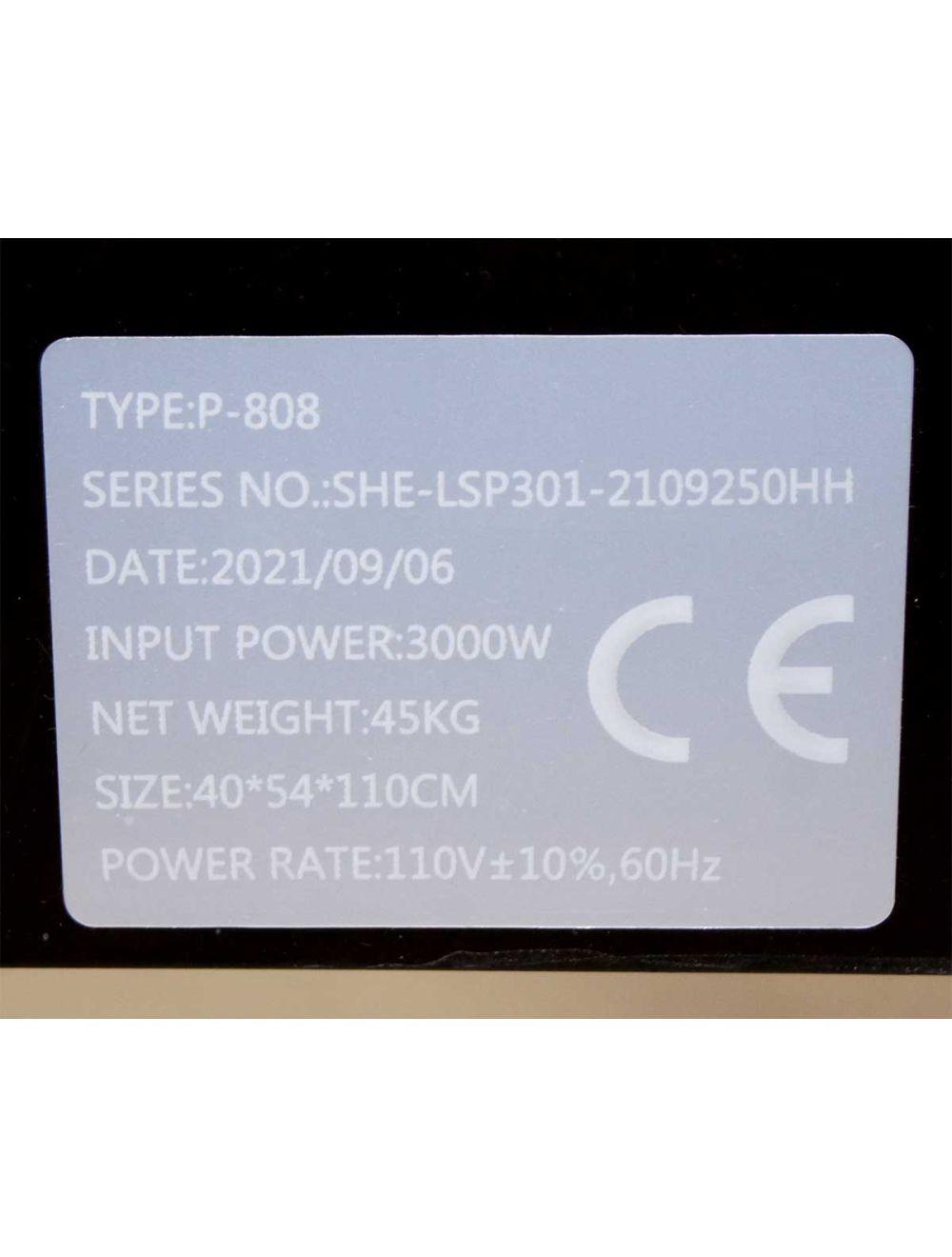 2021 SRELAS High Intensity Diode Laser Hair Removal System 1200W 808nm HIDL