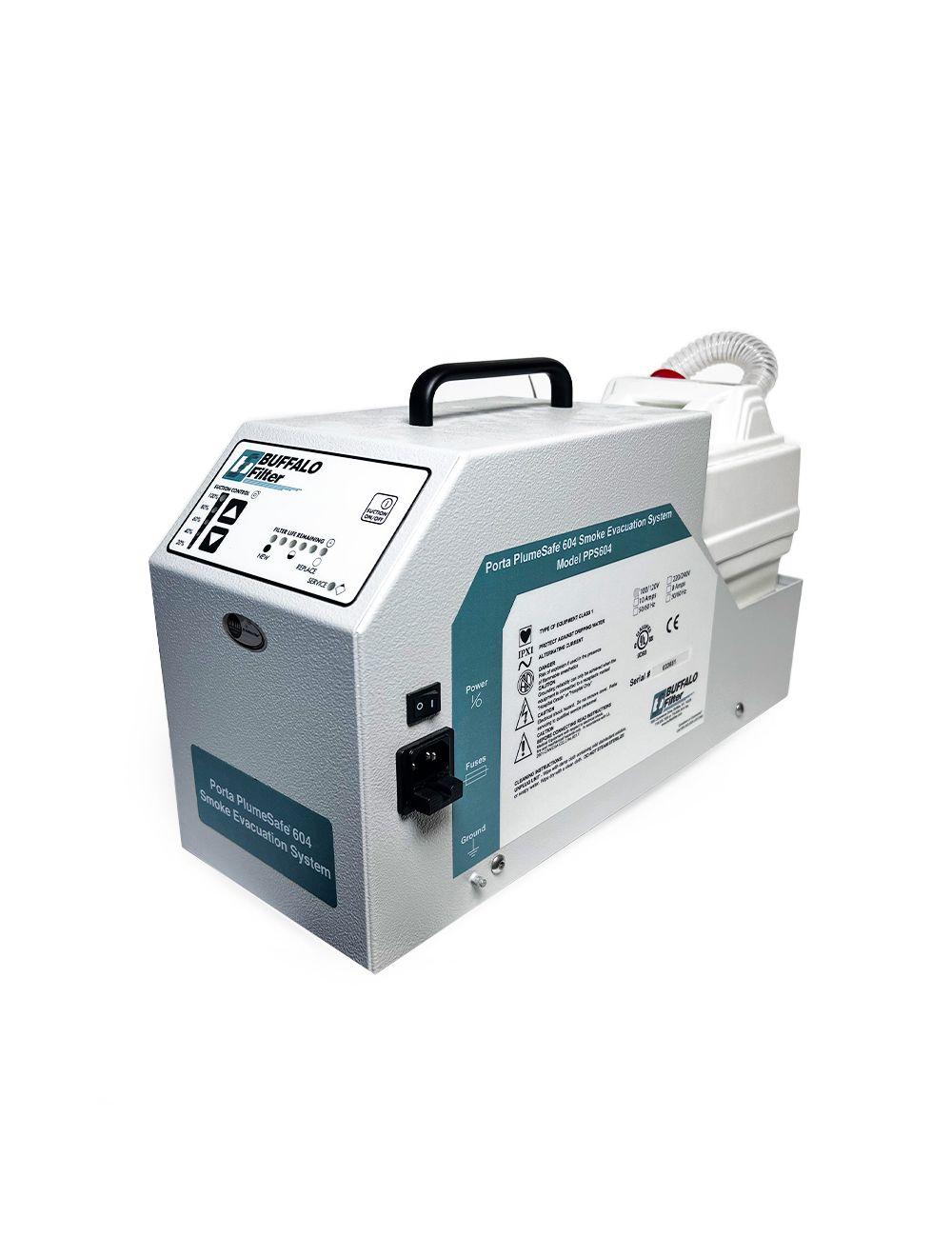 Buffalo Porta PlumeSafe 604 Smoke Evacuation System + ViroSafe XLL Filter PPS604