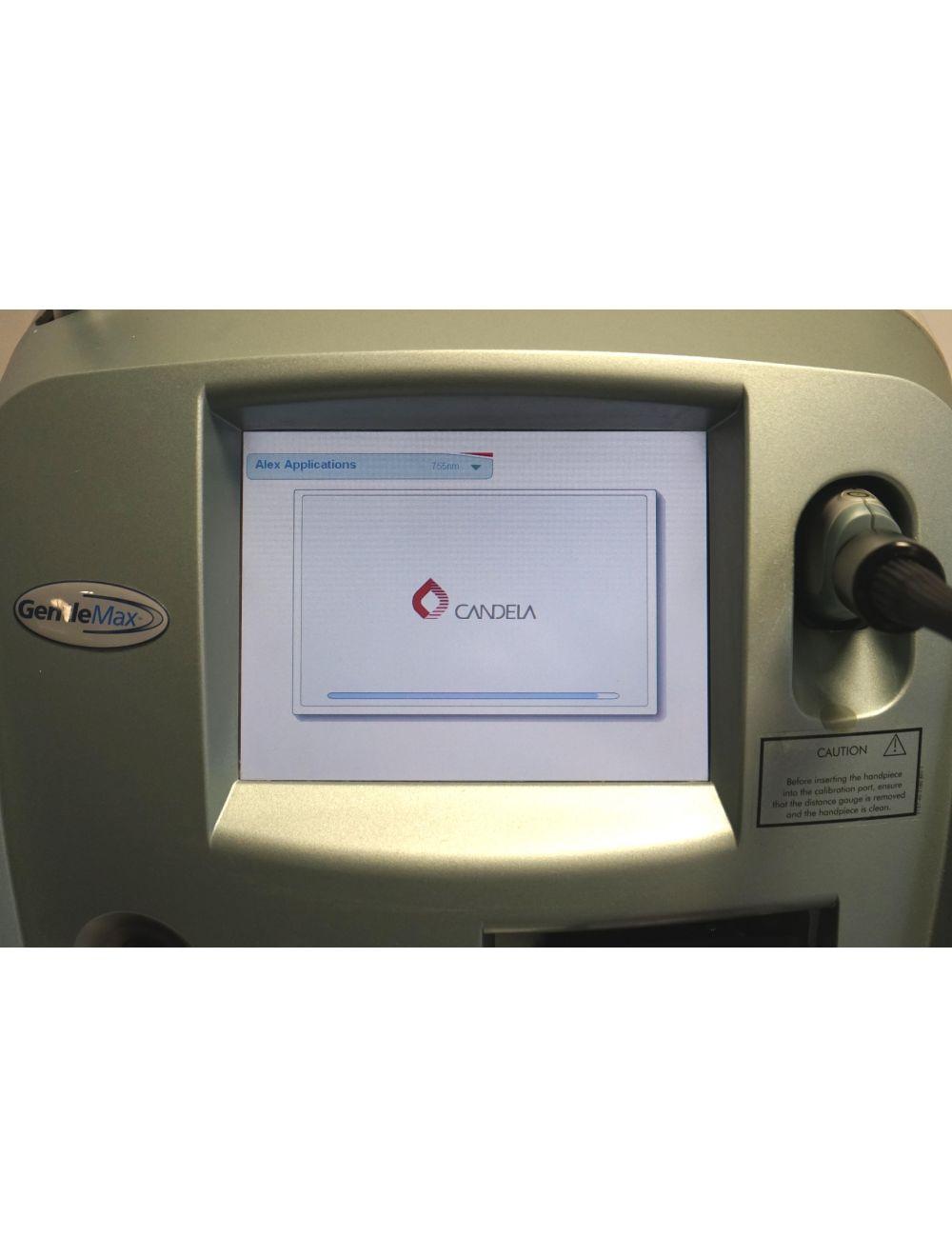 2007 Candela GentleMax Laser GMax YAG Alex 755 1064 6-18mm HR Hair Removal Vein