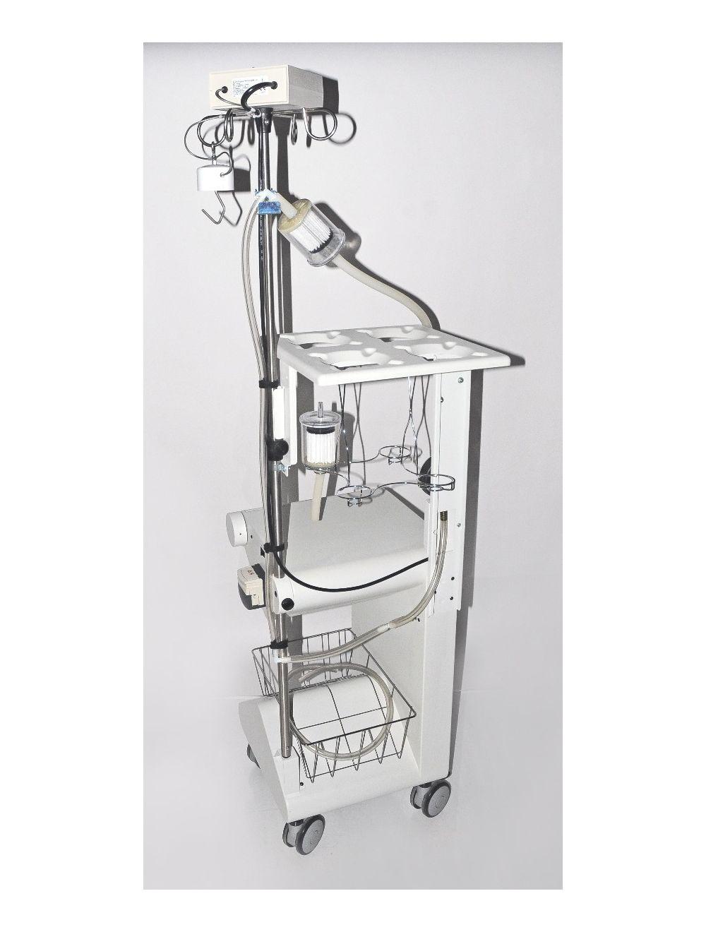 SOUND SURGICAL Technologies VENTX-1 RACK W/ PUMP Cart System Foot Switch Vent X