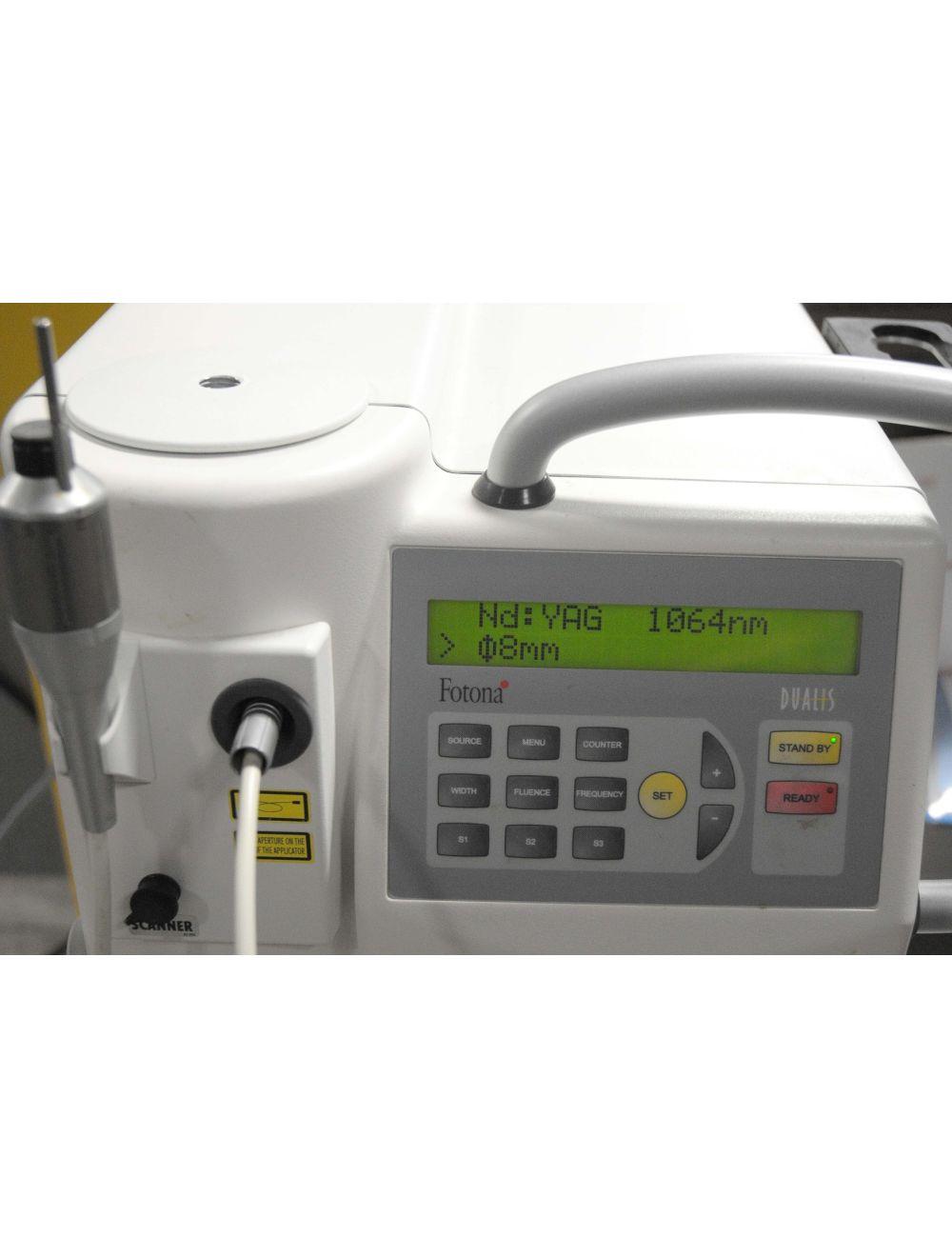 2004 Fotona Dualis Nd:YAG Fidelis M001-9F 1064 nm Laser Acne Scar Hair Removal