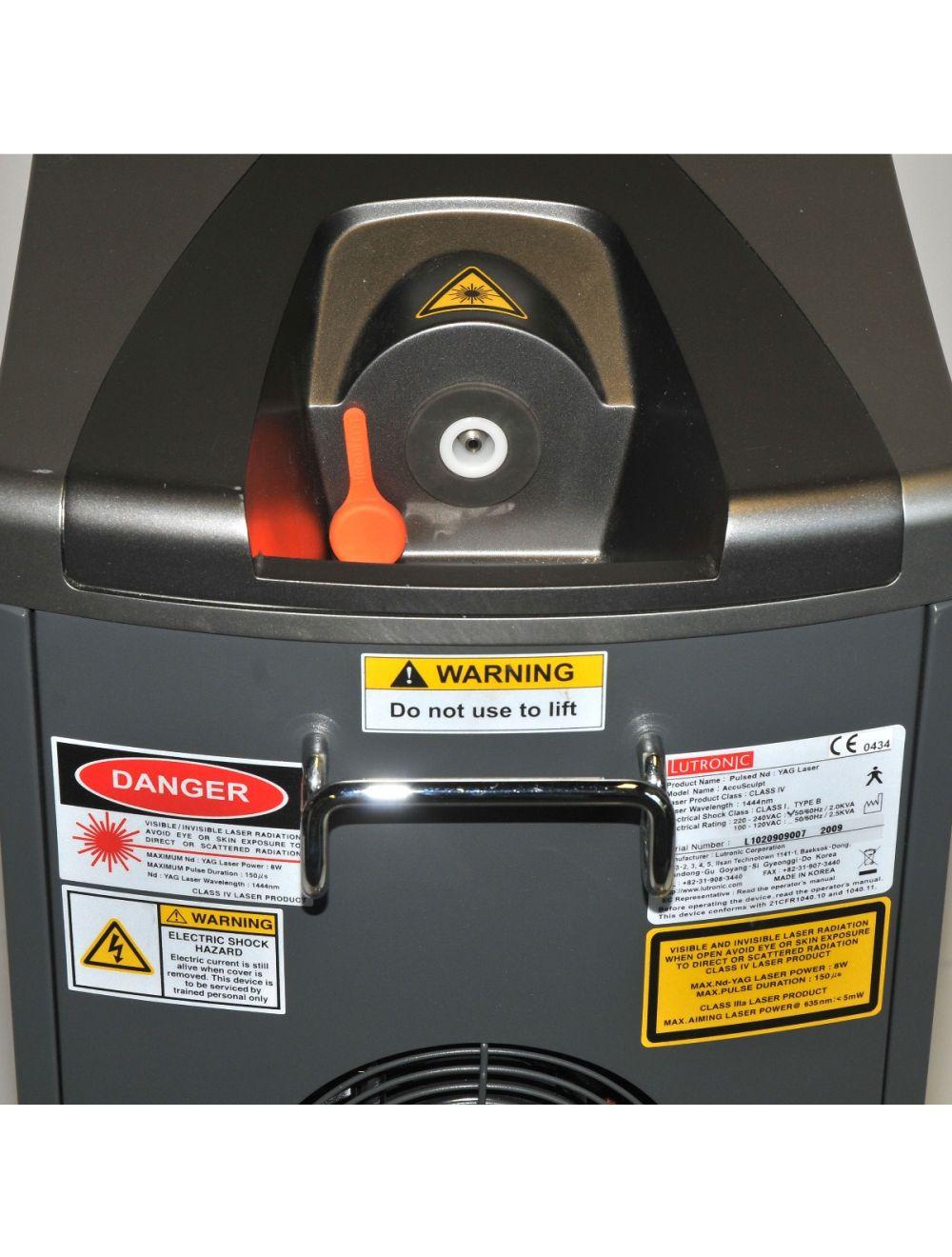 Lutronic ACCUSCULPT Nd YAG Laser 1444 nm Facial Body Contouring Shaping 2009