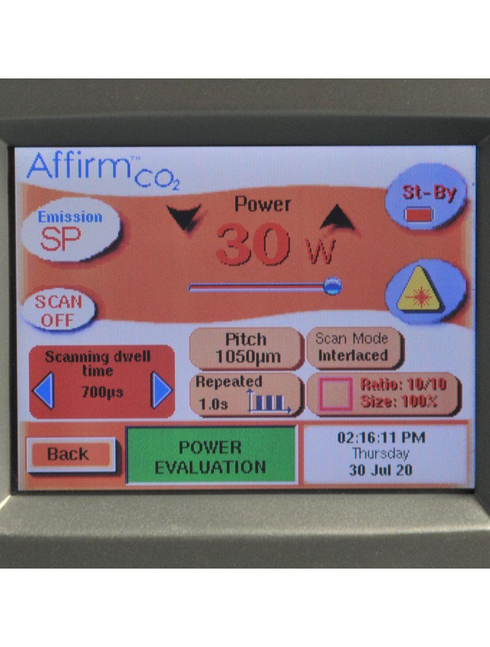 2009 Cynosure 30W Affirm CO2 Ablative Wrinkle Laser Skin Rejuvenation Tightening