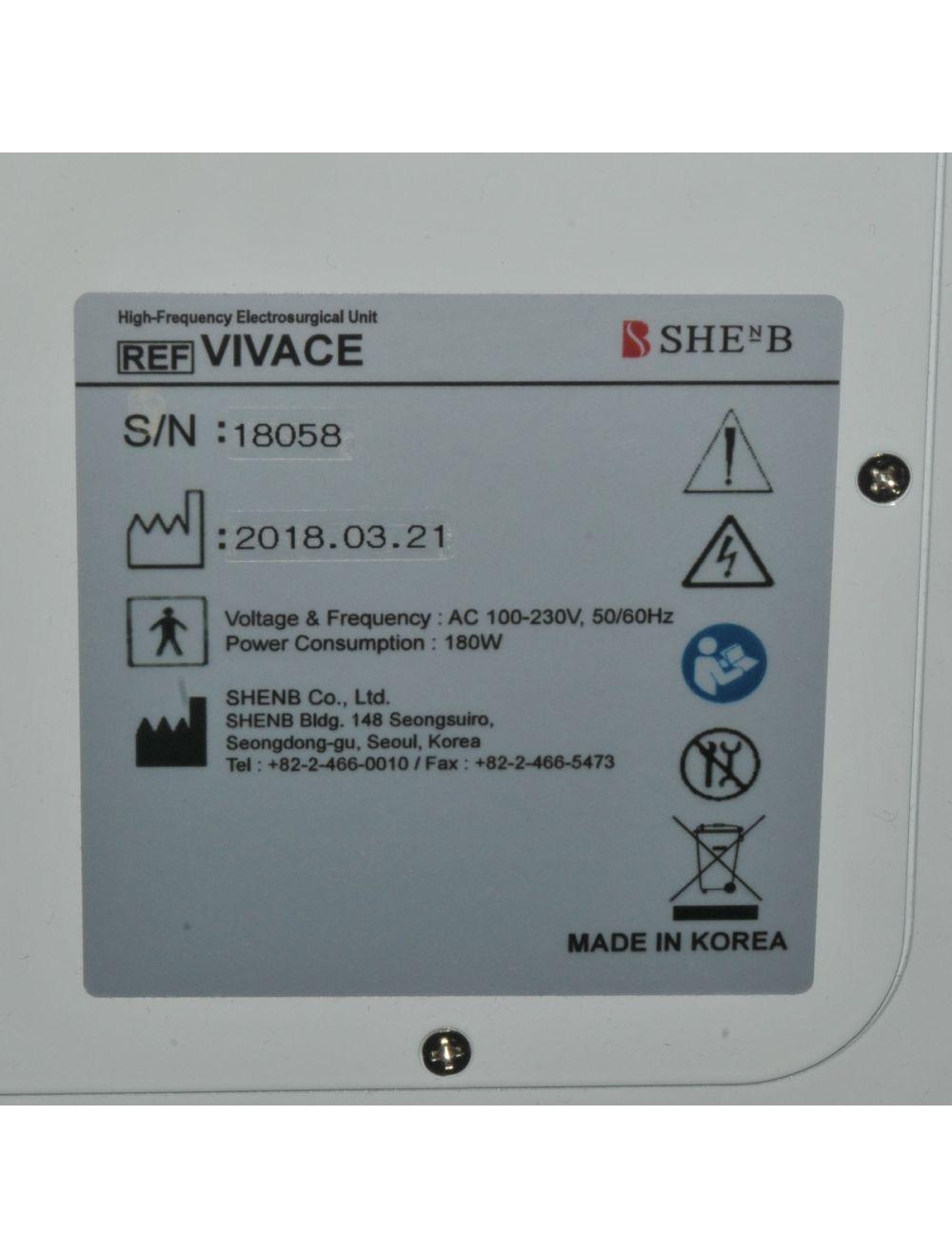 2018 VIVACE RF Radio Frequency Fractional Microneedle Rejuvenate Skin Tightening