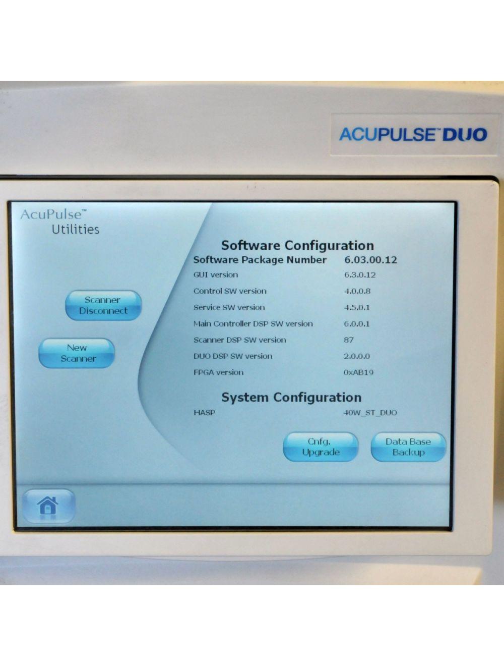 2016 Lumenis AcuPulse DUO CO2 Laser SilkLaser Scanner AcuScan 120 SurgiTouch