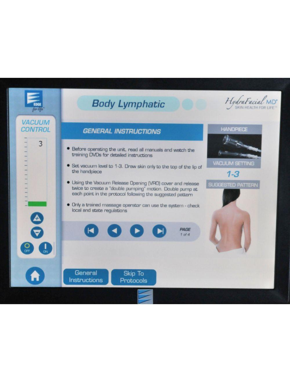 2014 Edge Systems Hydrafacial MD Dermabrasion Skin Therapy Detoxify Hydra Facial