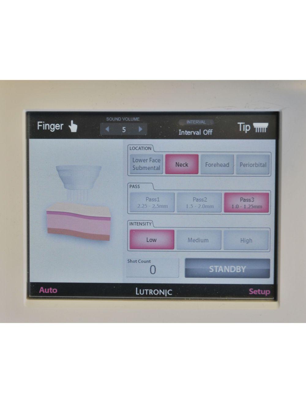 2018 Lutronic Infini Radiofrequency Fractional Microneedle Skin Rejuvenation RF