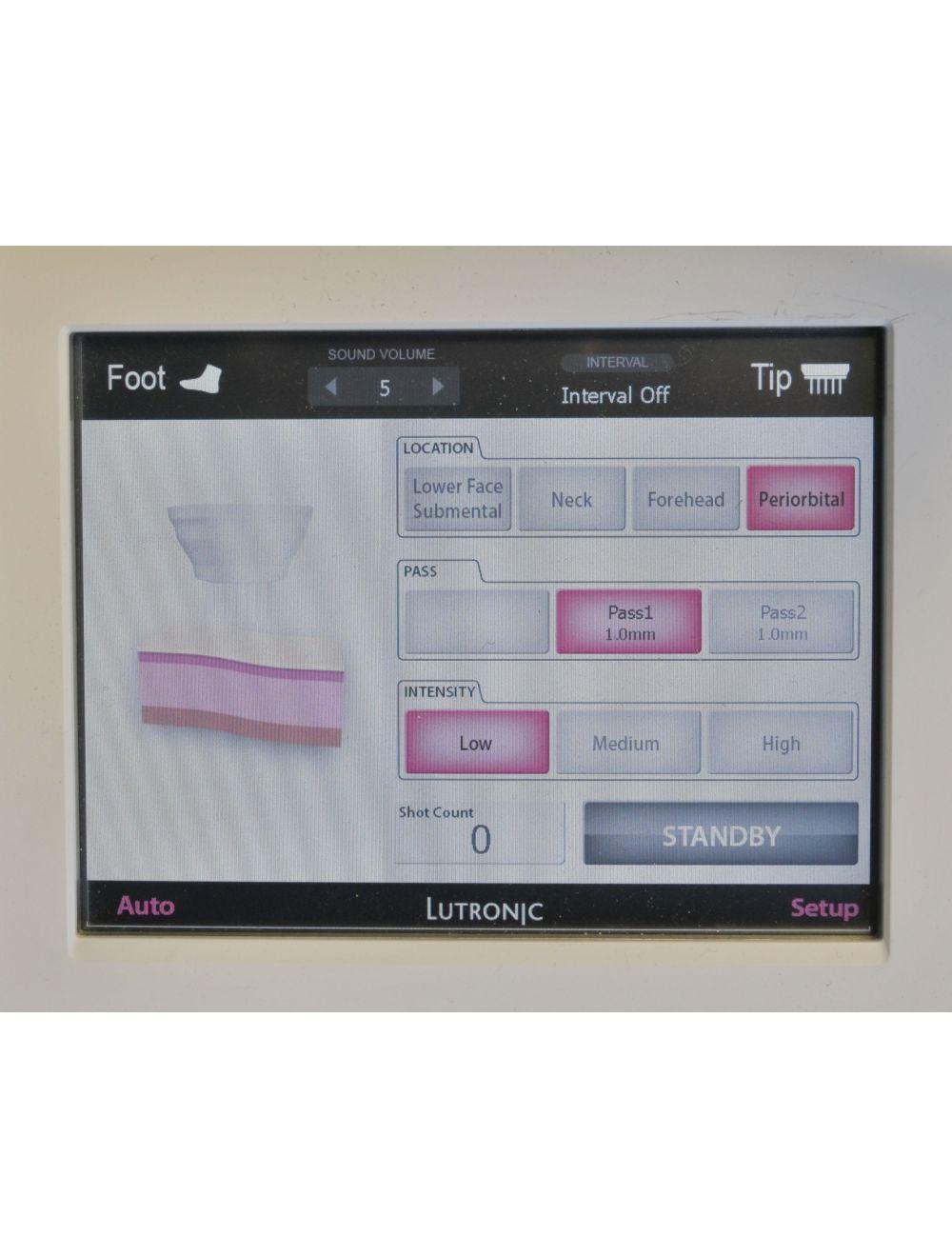 2018 Lutronic Infini Radiofrequency Fractional Microneedle Skin Rejuvenation RF