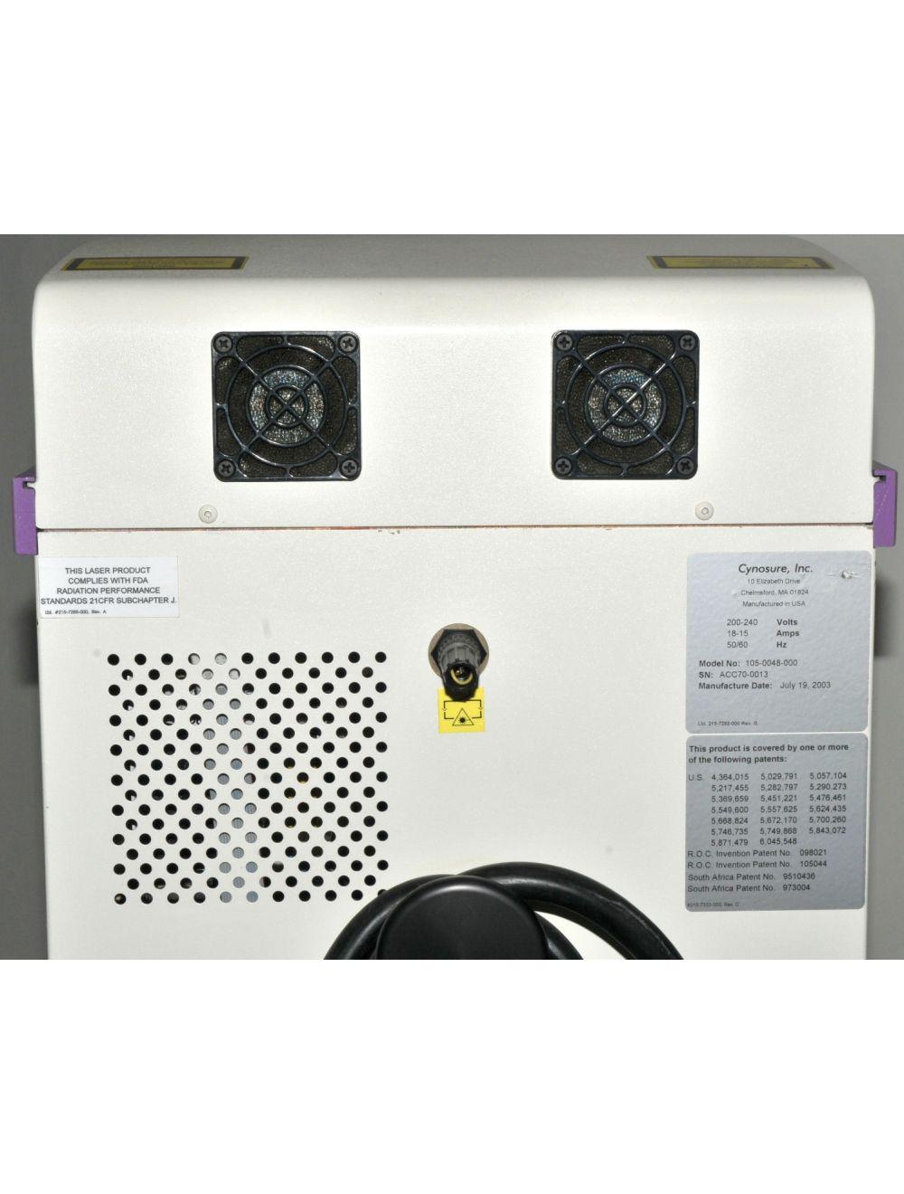 Cynosure Acclaim 7000 Laser 1064 Nd YAG Hair Removal Skin Rejuvenate Vascular