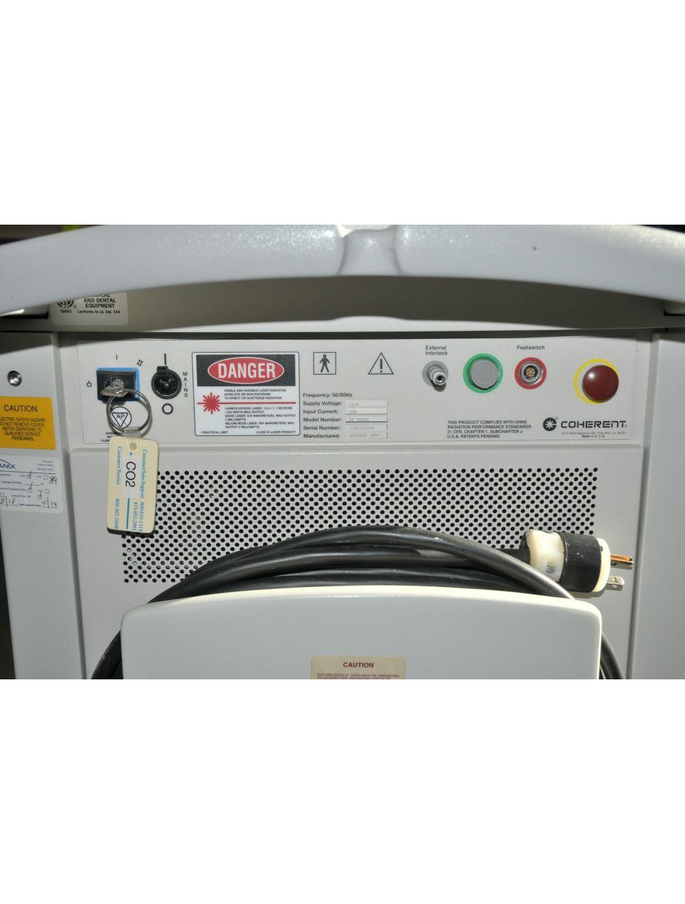 1997 Coherent UltraPulse 5000C CO2 Laser Ultra Pulse Surgical Laser Lumenis