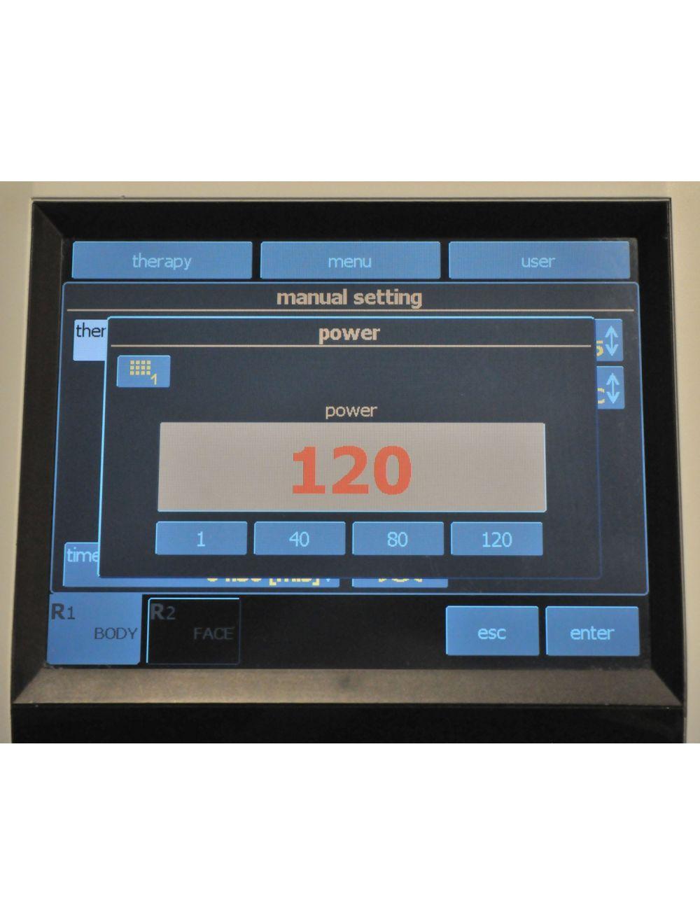 2010 BTL Exilis Elite Radio Frequency 120 Watt Facial Body Contour Skin Wrinkles