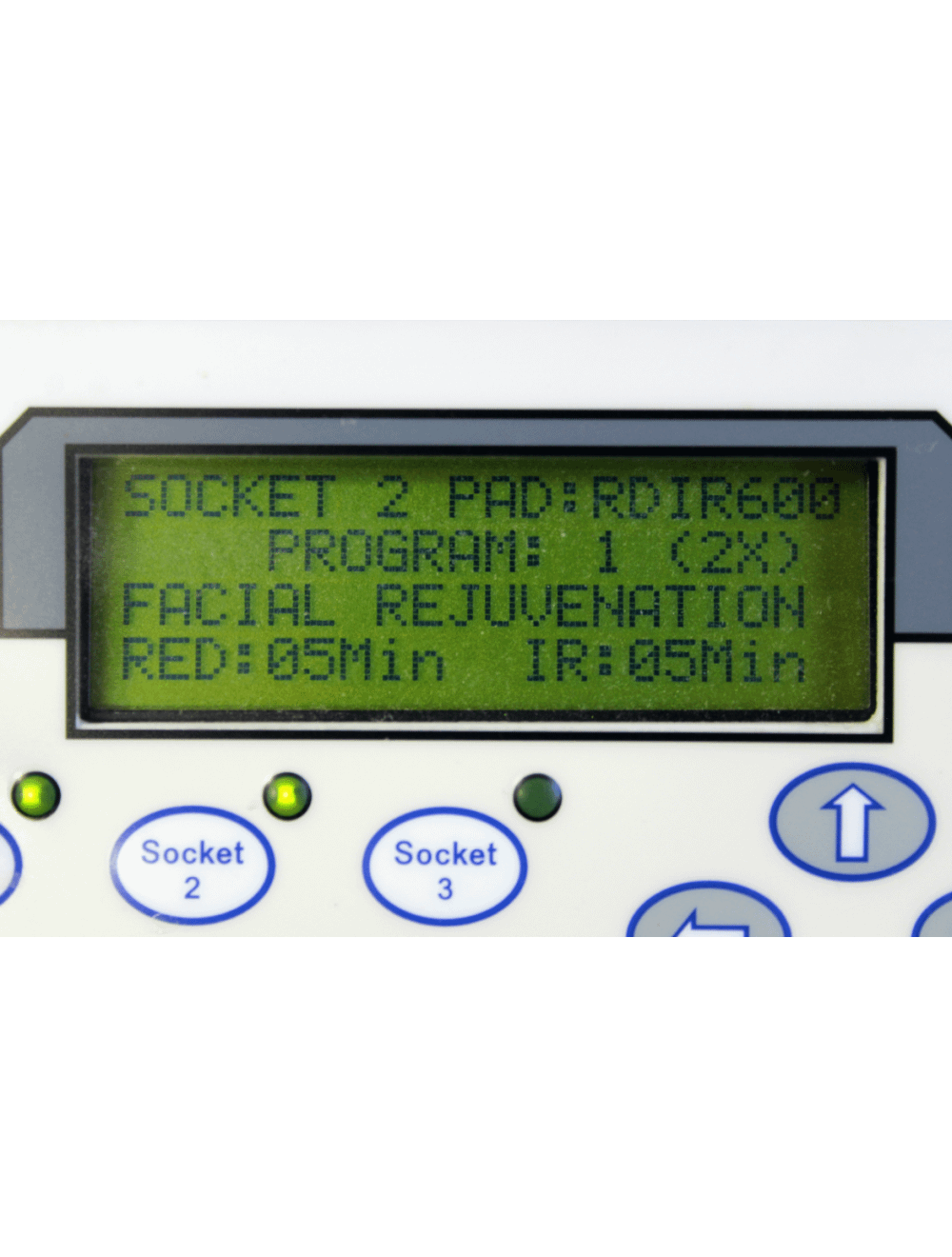 LED Light Therapy System Skin Care Machine LightWave RLI 100 EXP on Mobile Stand