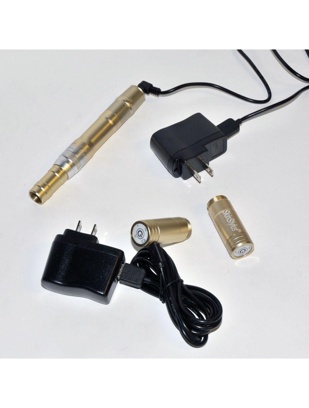 SkinStylus Gold Microneedling Professional Kit Collagen Skin Stylus Pen Biolock II