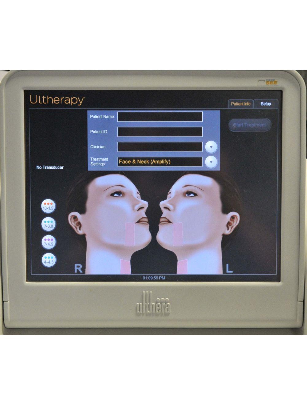 2010 Ulthera Ultherapy Non Invasive Ultrasound Therapy Neck Face Merz Aesthetics