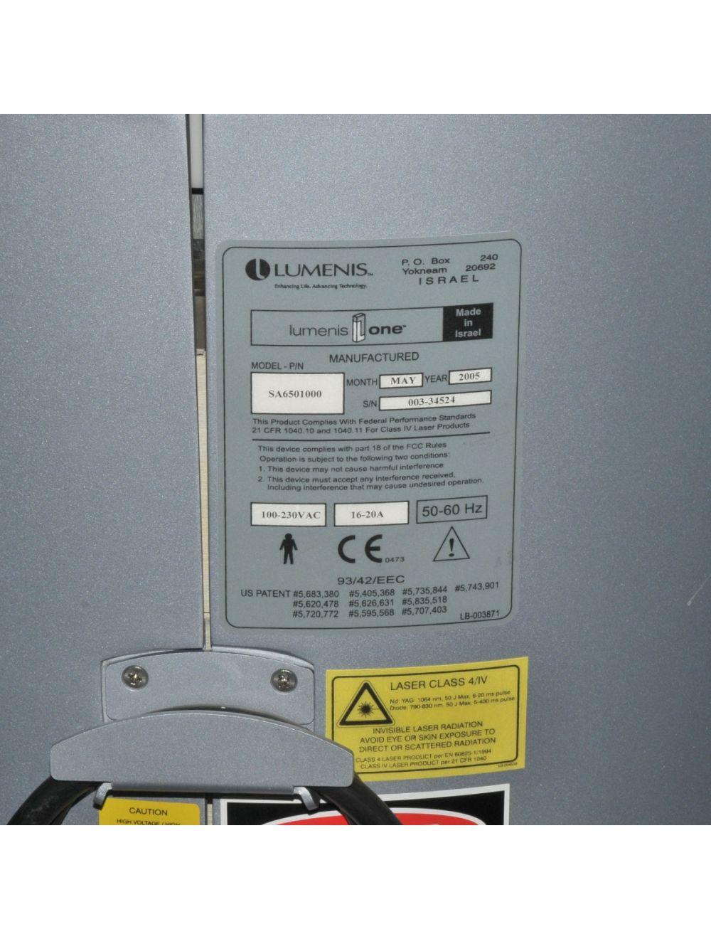 2005 Lumenis Lume1 Laser Universal IPL & Multi-Spot Nd YAG HP LumeOne Lume One