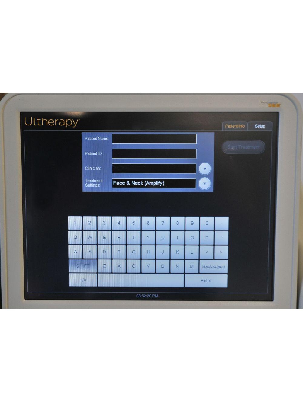 2010 Ulthera Ultherapy Non Invasive Ultrasound Therapy Neck Face Merz Aesthetics