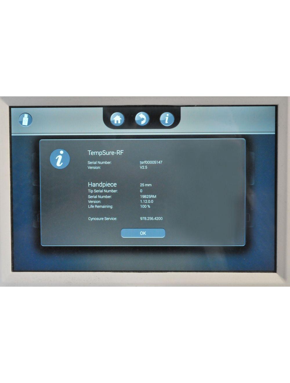 2019 Cynosure TempSure Envi RF 300 w Generator Wrinkle Reduction Skin Tightening