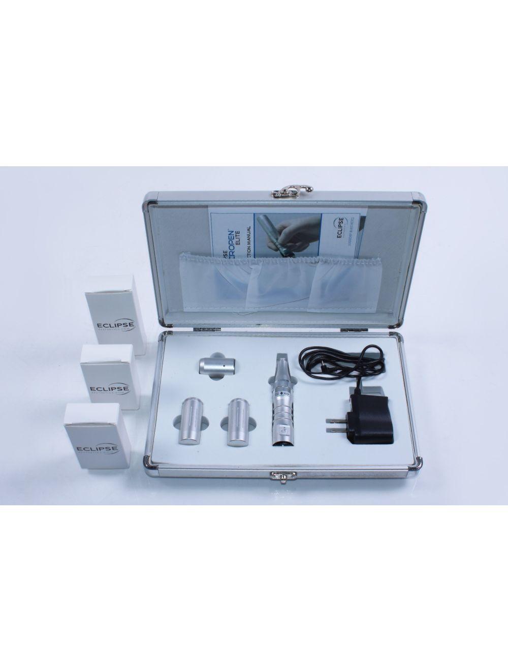 Eclipse Aesthetics MicroPen ELITE MP1001-11 Variable Micro Needling Pen Complete