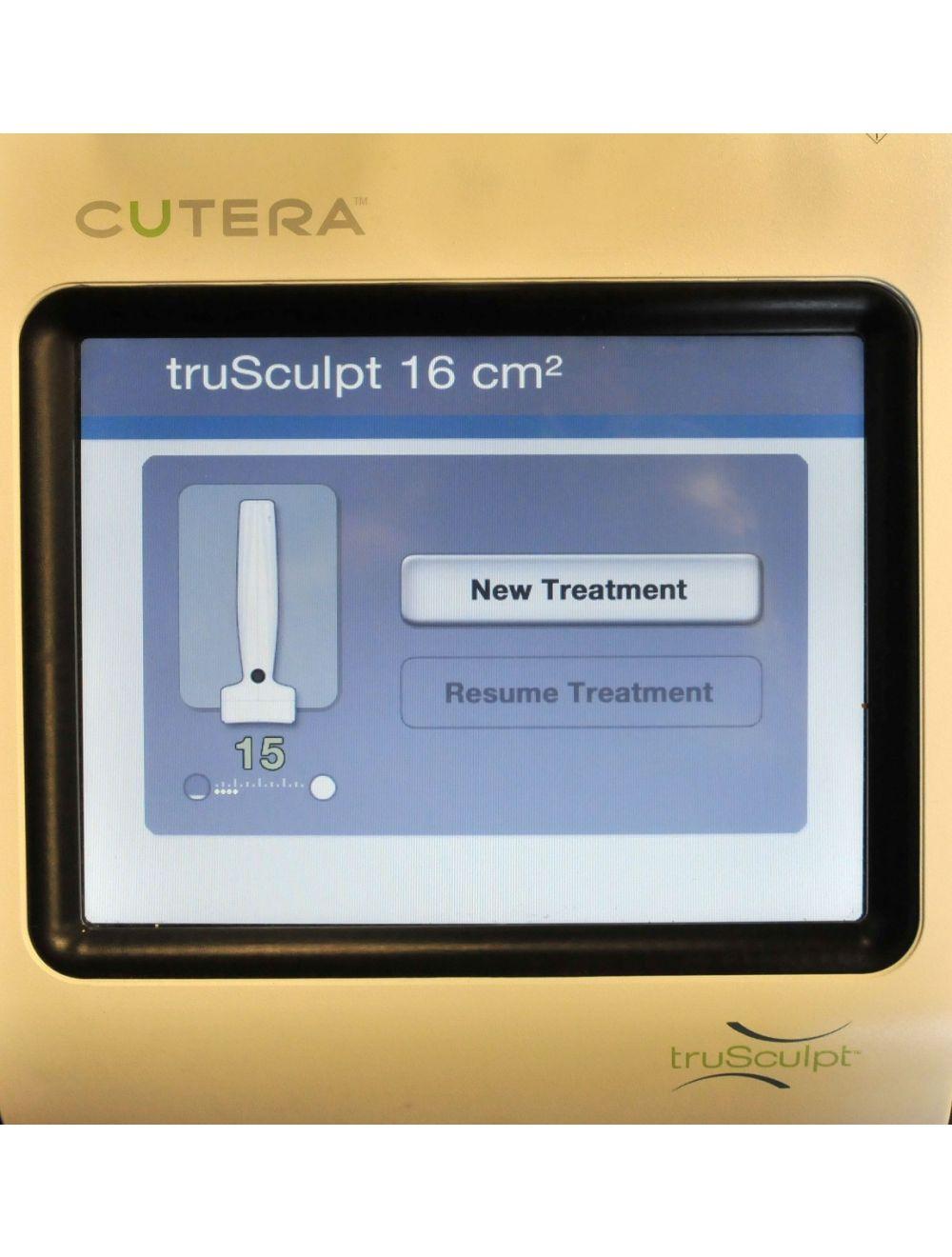 2015 Cutera truSculpt 3-D Radio Frequency Cellulite Reduction Body Contour Sculpt RF