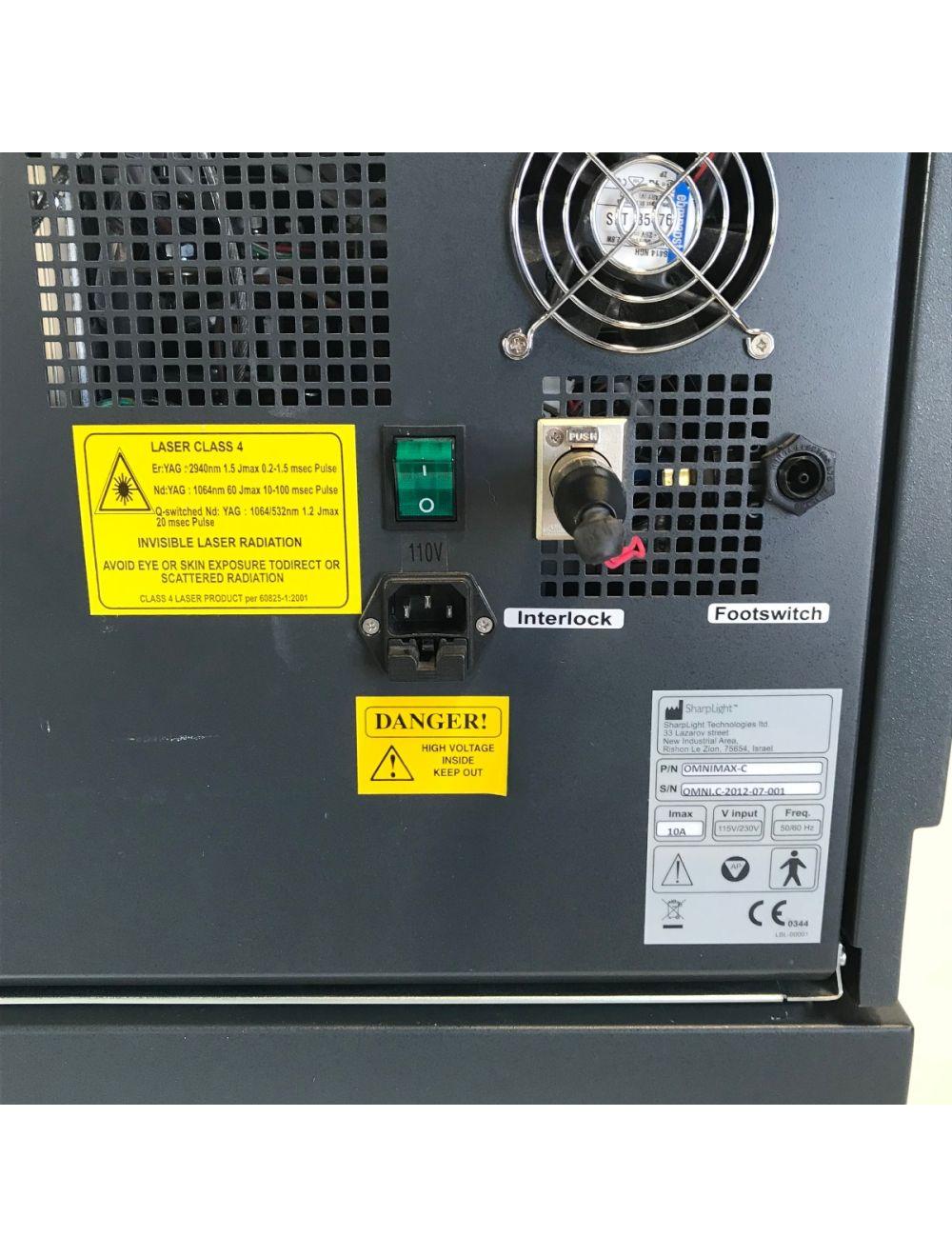 2012 SharpLight OmniMax C Laser IPL Pigment/Hair Removal 2 HPs Max HR Max VP